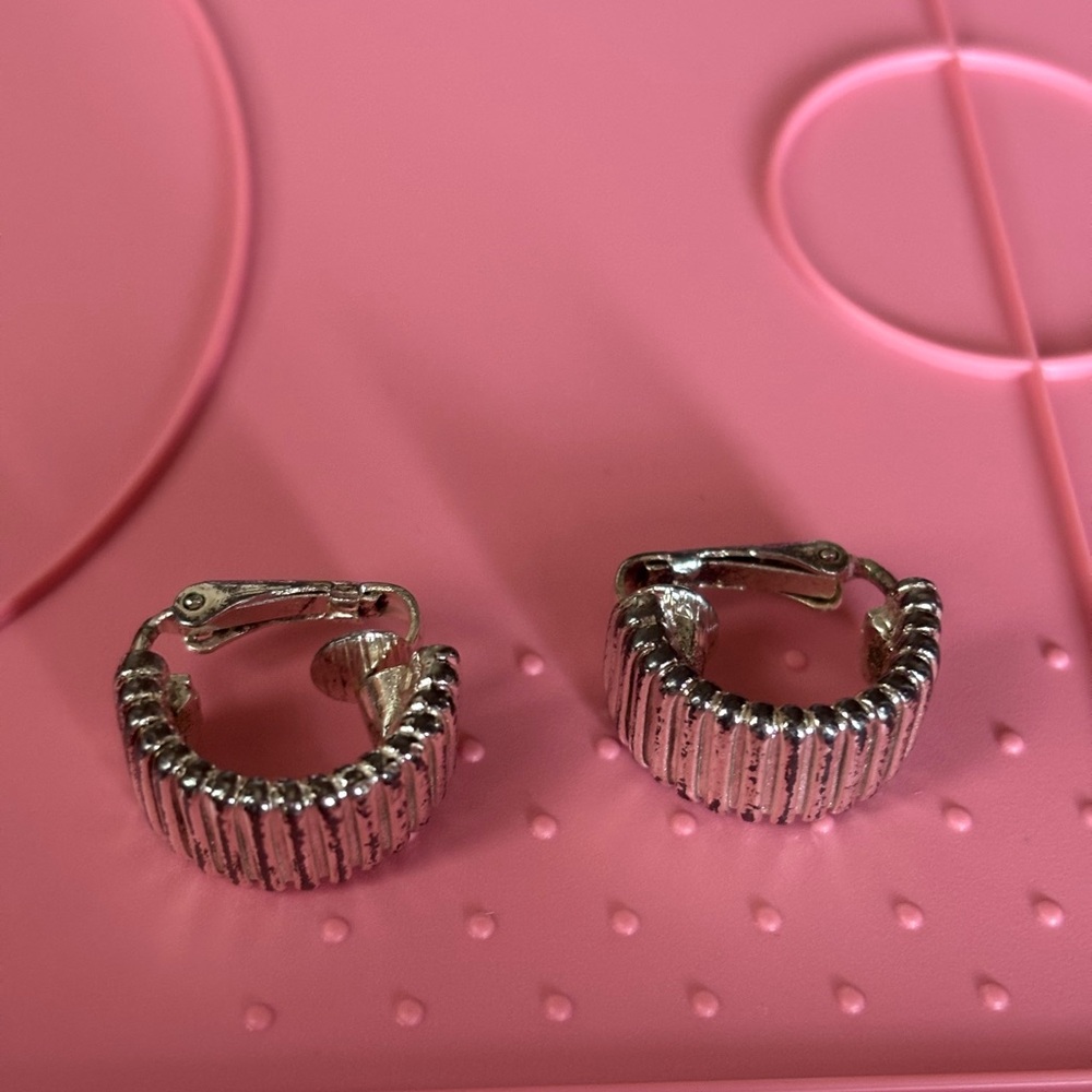 Vintage Christian Dior clip on earrings